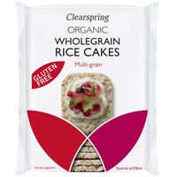 Clearspring Organic Rice Cakes Multi-Grains